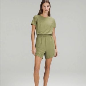 Lululemon Open Back Romper, size 2